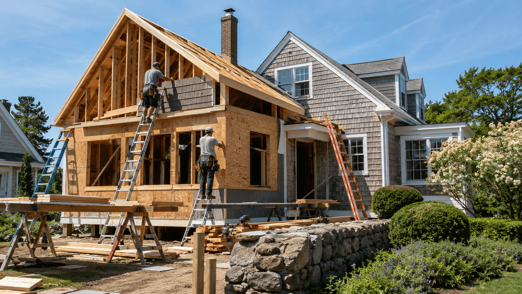 Newburyport Home Addition Project North Shore Home Expansion Construction
