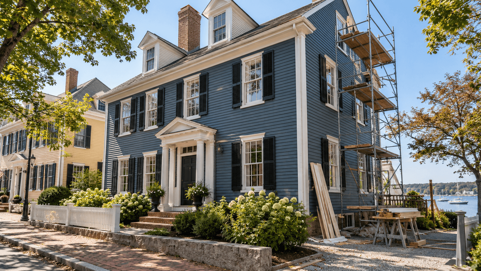 Historic Home Renovation in Newburyport Newburyport Historic District Home Restoration